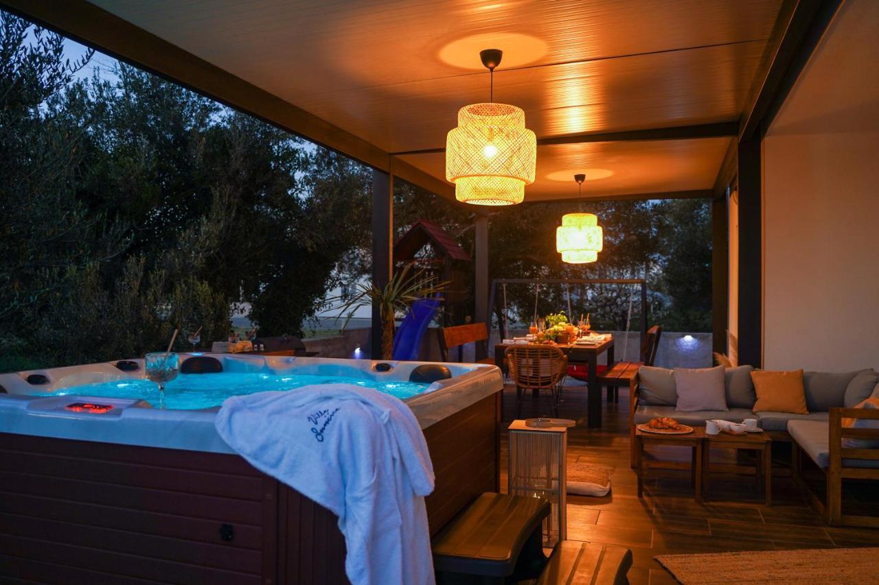 Villa Suncica With Heated Pool, Jacuzzi And Bikes Near Zadar Sukošan Exterior foto