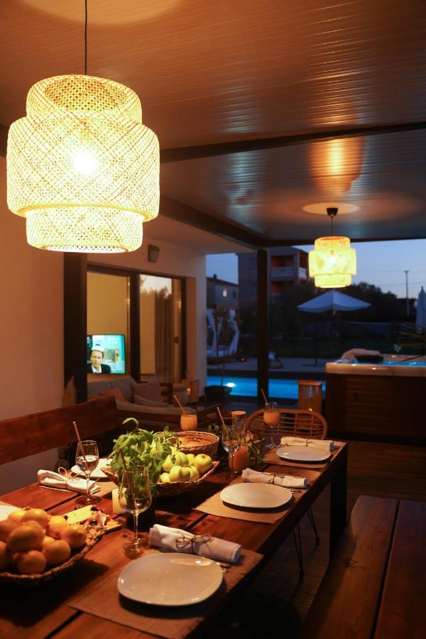 Villa Suncica With Heated Pool, Jacuzzi And Bikes Near Zadar Sukošan Exterior foto