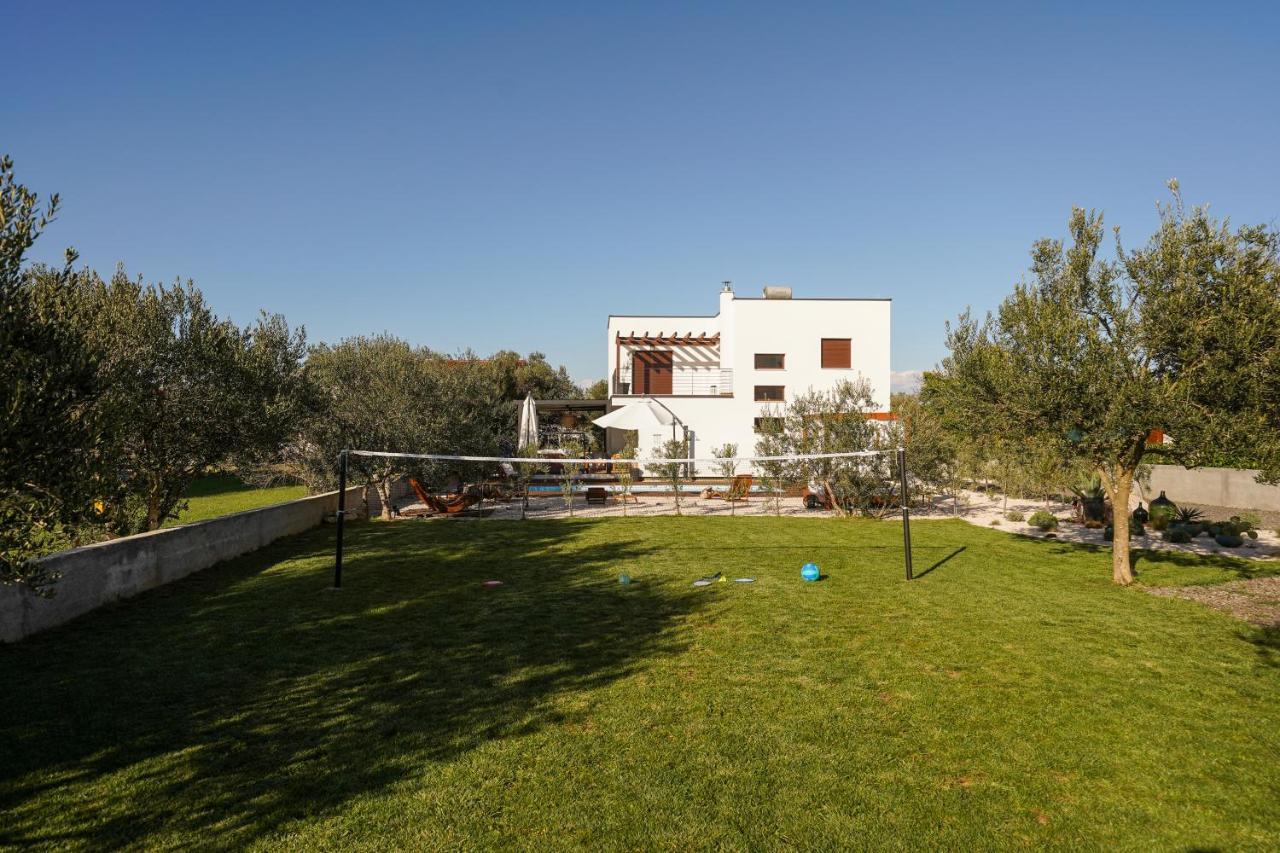 Villa Suncica With Heated Pool, Jacuzzi And Bikes Near Zadar Sukošan Exterior foto