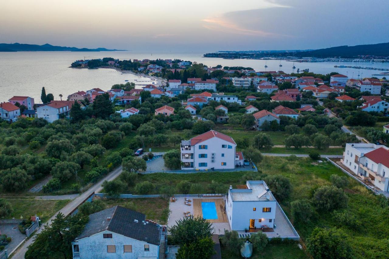 Villa Suncica With Heated Pool, Jacuzzi And Bikes Near Zadar Sukošan Exterior foto